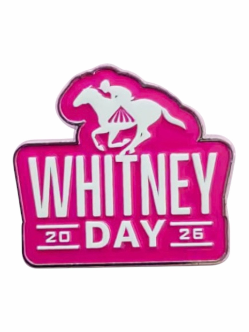 Whitney Day Pink Enamel Pin x2